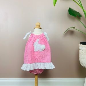 Bunny baby girl outfit 🐰